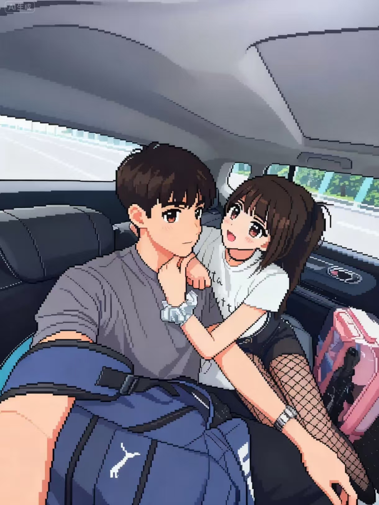 Japanese Anime Pixel Style - Retro Gaming Meets Kawaii Culture after