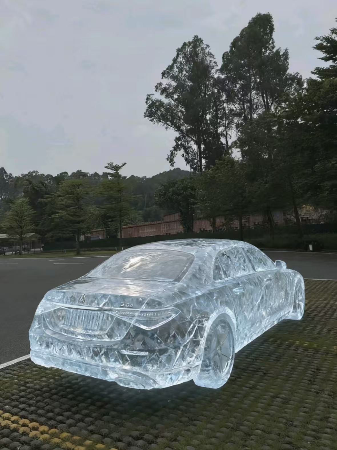 Ice Material Effect - Transform Objects into Crystalline Art after